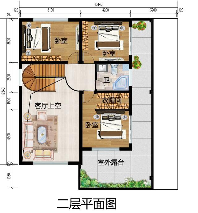 現(xiàn)代二層樓房圖片，設(shè)計合理外觀漂亮，看完后大家都爭著建