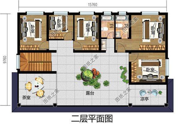 2026年新款自建房戶型圖，簡單實用，回鄉建房的佳選
