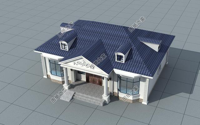 農村一層平房圖片，適合養老，經濟實惠，十五萬就能蓋成