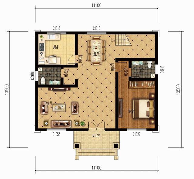 農村普通樓房二層，好看接地氣，尤其是最后一套，美到骨子里