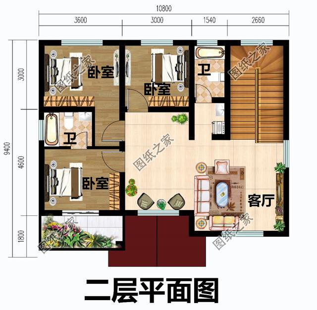 九十平米農村房屋圖，家里地小的，現在不建還等何時