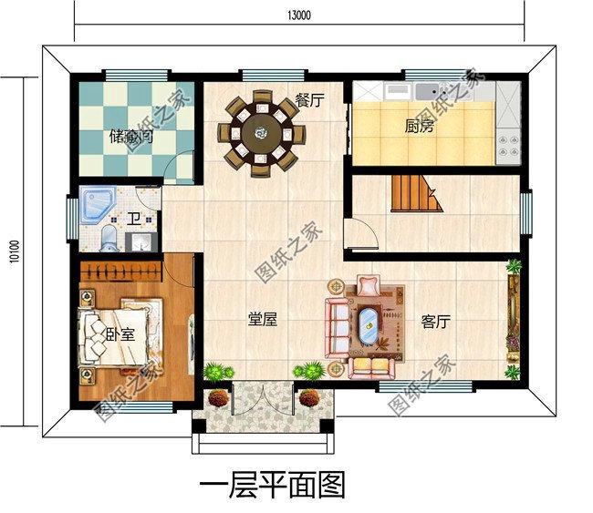 農(nóng)村口袋里錢(qián)不多，建房就看這五套戶型，預(yù)算20萬(wàn)農(nóng)村建房設(shè)計(jì)圖