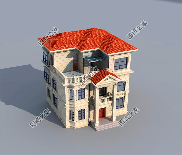 精選三套兩層半別墅，造價25萬，看完心動了，在農村倍受歡迎