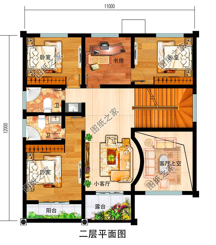 精選三套兩層半別墅，造價25萬，看完心動了，在農村倍受歡迎