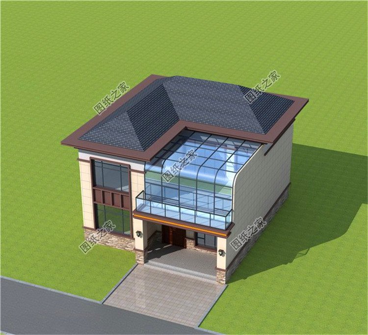 4款磚混二層別墅圖，建房師傅都說好，每款都是精品，住農(nóng)村就是好