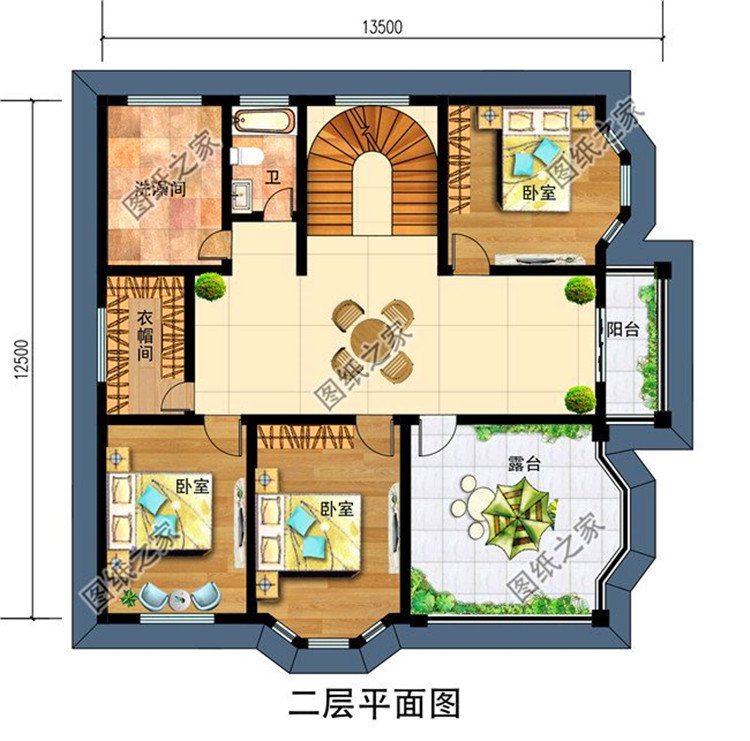 4款磚混二層別墅圖，建房師傅都說好，每款都是精品，住農(nóng)村就是好