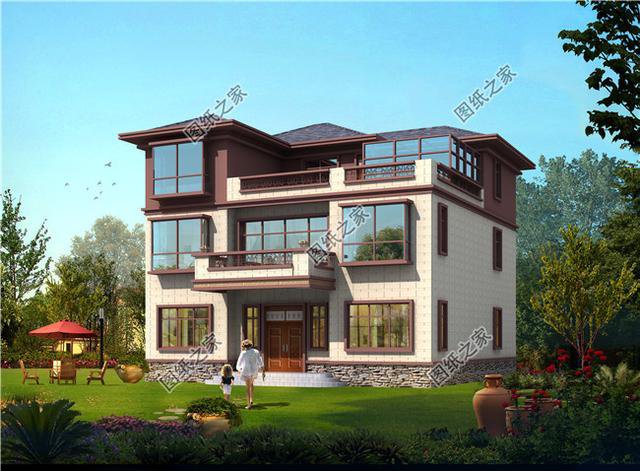 最好看的農村三層樓房，美觀又宜居，效果讓人太驚艷