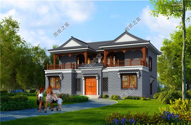 這三款開間15米進(jìn)深10米二層別墅設(shè)計(jì)圖千萬不能錯(cuò)過，簡(jiǎn)單又大氣