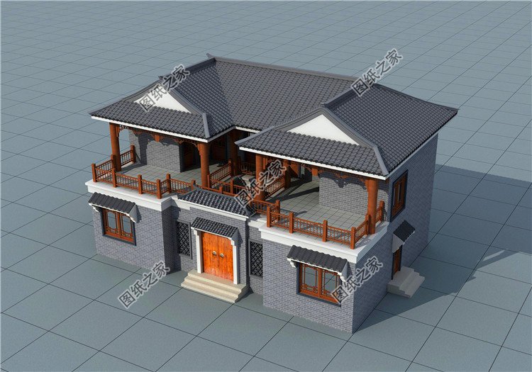 這三款開間15米進(jìn)深10米二層別墅設(shè)計(jì)圖千萬不能錯(cuò)過，簡(jiǎn)單又大氣