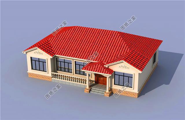 農(nóng)村5間平房格局圖片，簡單實用，農(nóng)村建房就要這樣建