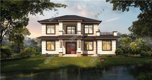 3款鄉下自建二層房圖片，尤其是最后一套，我最喜歡它