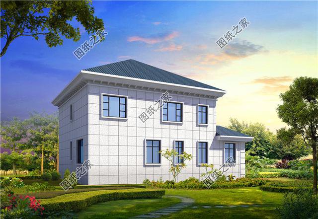 四款鄉下自建二層房圖片，回家建一棟，經濟又實用