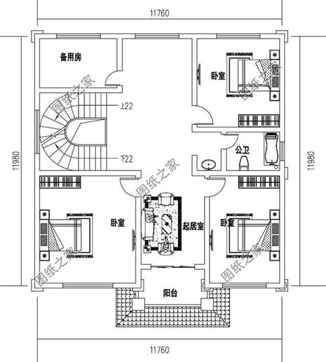 新款四層自建房外觀圖，不僅外觀好看，室內(nèi)布局更是沒話說