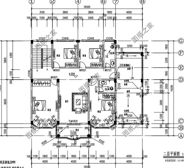 三套農村四間三層自建房圖，看看哪一套更符合您的審美