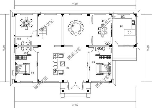 三套農村四間三層自建房圖，看看哪一套更符合您的審美