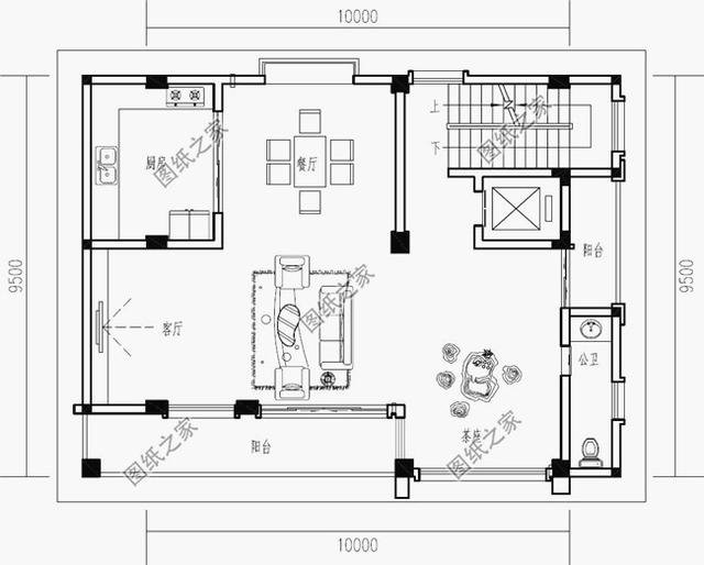 80至90平米農村自建房設計圖，小戶型，80、90后的最愛