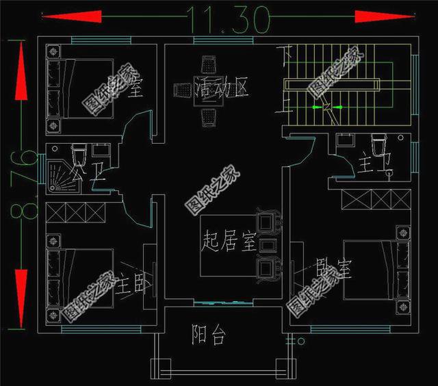 農(nóng)村三層自建房圖，20萬就能建這么實(shí)用的房子