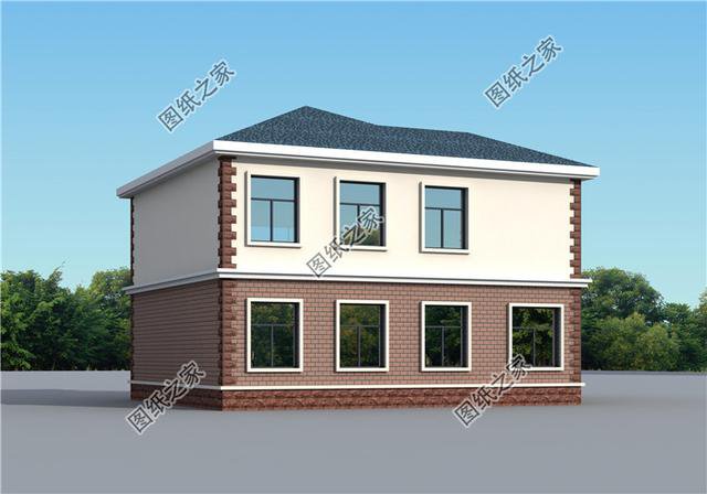 25萬農村二層自建房效果圖，我喜歡第三套，你喜歡哪個?