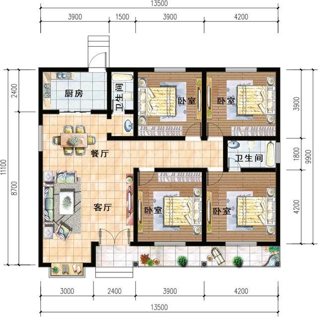 農村一層小青瓦房圖片，中國風滿滿，喜歡的朋友可以看看