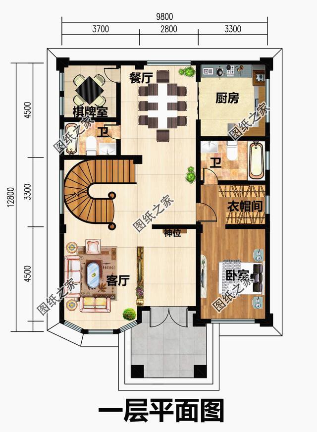  普通農村建房設計圖分享，看完你還想在城里買房嗎？