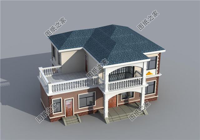 農村二層小樓設計圖，現(xiàn)代農村一定要建造的，你還不看看