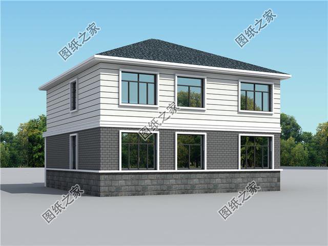 農村二層小樓設計圖，現(xiàn)代農村一定要建造的，你還不看看