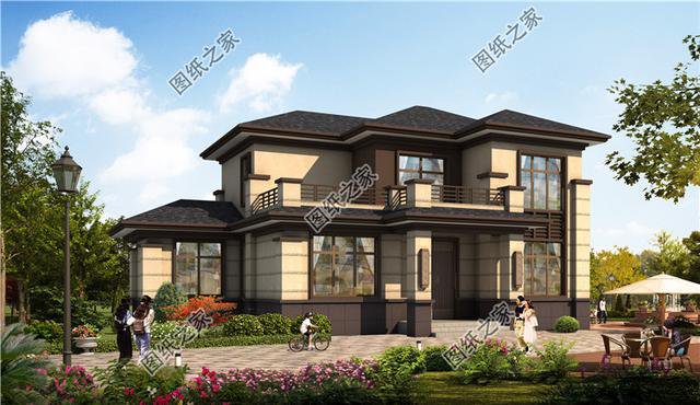 農村二層小樓設計圖，現(xiàn)代農村一定要建造的，你還不看看