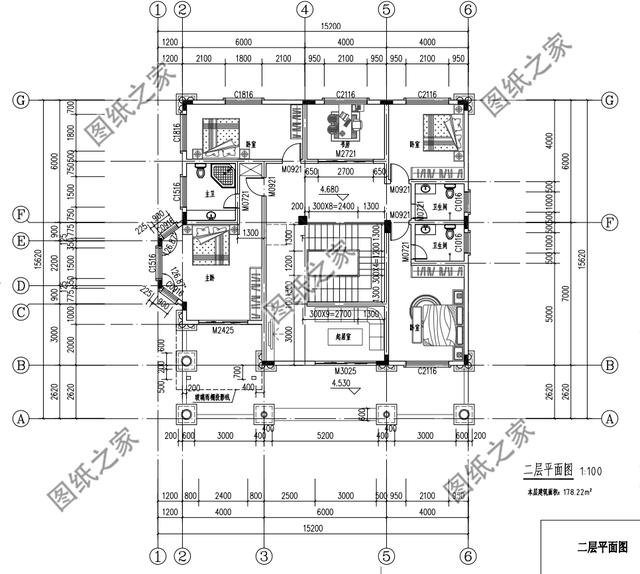 帶地下室二層自建房效果圖，方便儲物，給需要的朋友看看吧