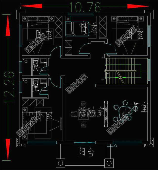 二層半帶露臺自建房圖片，種花養魚，燒烤賞月，好不愜意！