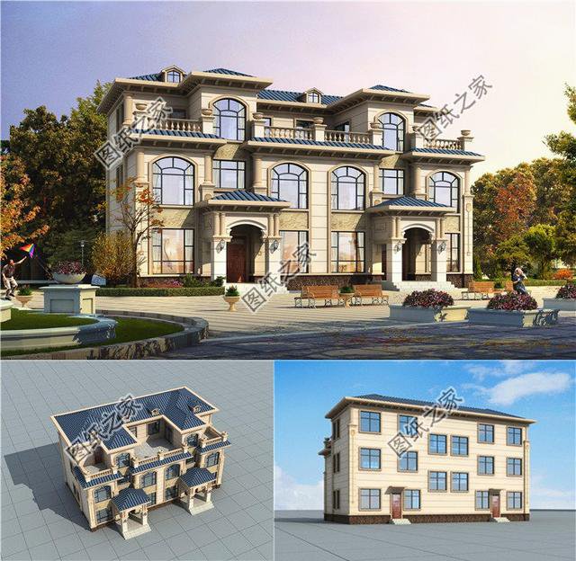 3款農村自建房設計圖，不用千挑萬選，這種設計才符合你的心意