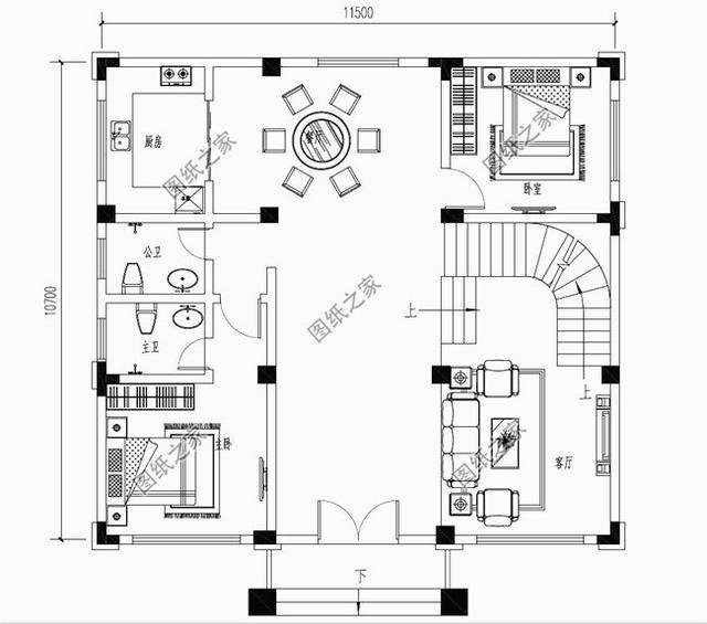 新農(nóng)村三層房子圖片，精致安全，想要在村里建房的有服氣了