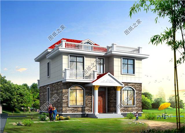 二十萬以下農村建房圖，房子別嫌小，能建就趁早，趕快收藏圖紙吧