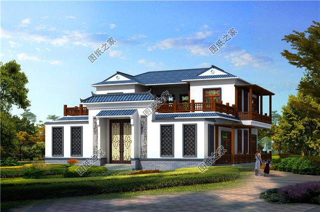 三款農村自建小四合院圖，這才是咱們老百姓該住的房子，太美了