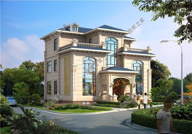 90%的人都喜歡的高檔三層豪華別墅帶地下室圖片，你還在等什么？