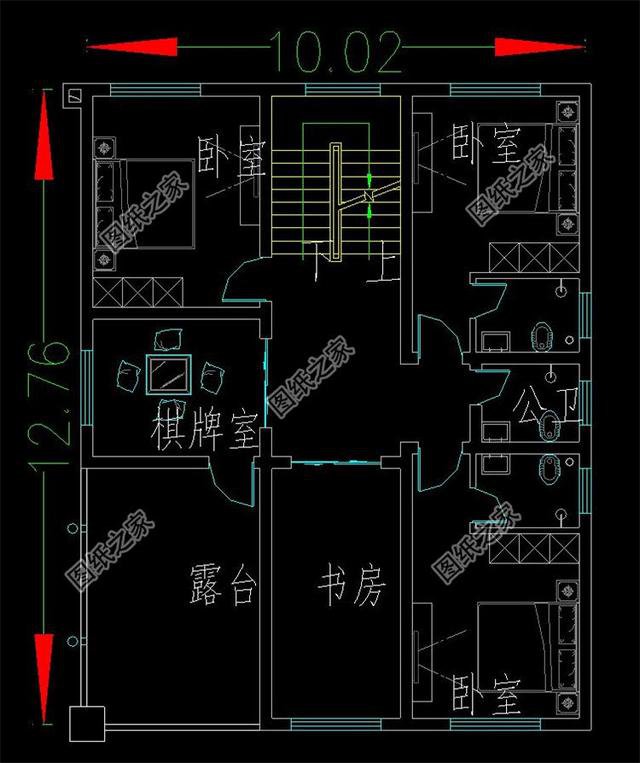 10*12農村鄉村自建房戶型圖，看看哪套深入你心