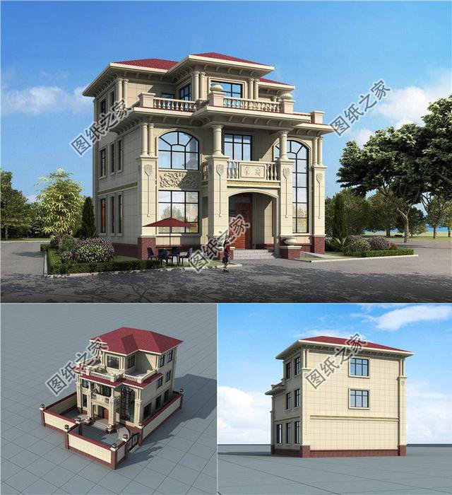 10*12農村鄉村自建房戶型圖，看看哪套深入你心