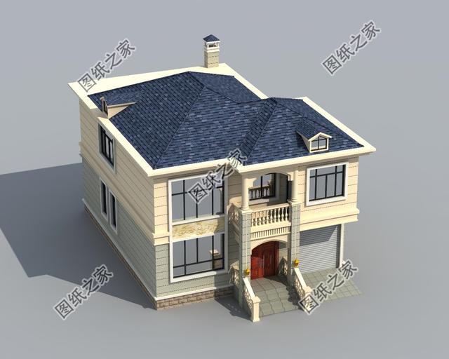 二層120平復式樓房圖，氣派經典設計，內部空間感爆棚