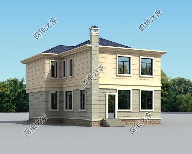 二層120平復式樓房圖，氣派經典設計，內部空間感爆棚