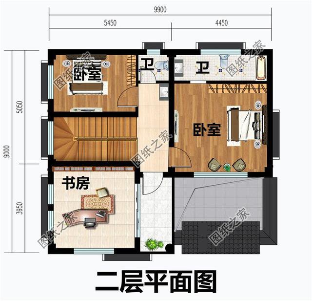 自建蘇式三層戶型圖，如詩如畫，美的靚眼