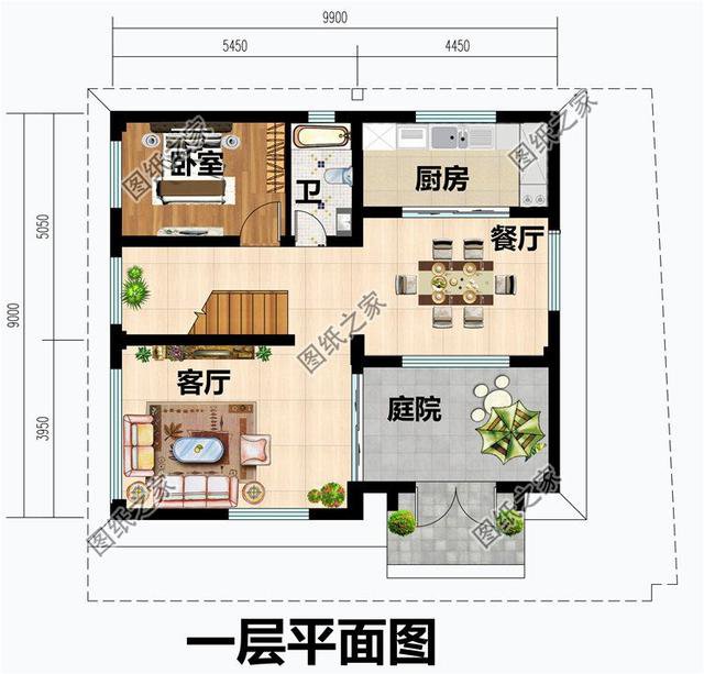 自建蘇式三層戶型圖，如詩如畫，美的靚眼