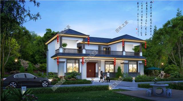 自建蘇式三層戶型圖，如詩如畫，美的靚眼