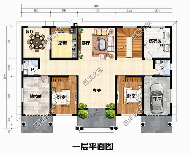 農(nóng)村房屋布局設(shè)計(jì)圖，不僅美觀，而且建起來氣場全開