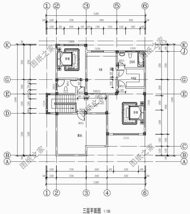 農(nóng)村自建房別墅圖紙，一二三層都有，棟棟精美過城市的別墅
