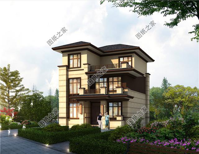 三款25萬左右農村別墅設計圖，你想要的戶型都有，看完心動了