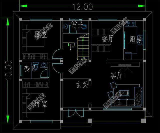 農村一層半復式樓，美觀又經濟，要建就趁早