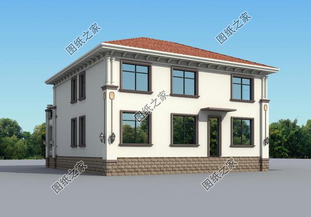 農(nóng)村自建二層磚混結(jié)構(gòu)小別墅，回家鄉(xiāng)建一棟倍有面