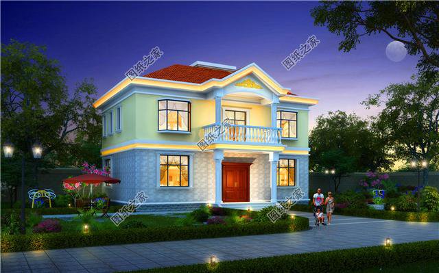 農村二層20萬自建房圖，款款經典時尚，還不收藏圖紙等啥呢？