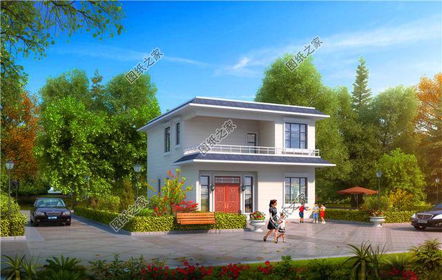 農村小型二層二間設計圖，看完圖紙再建房，絕對讓你不后悔