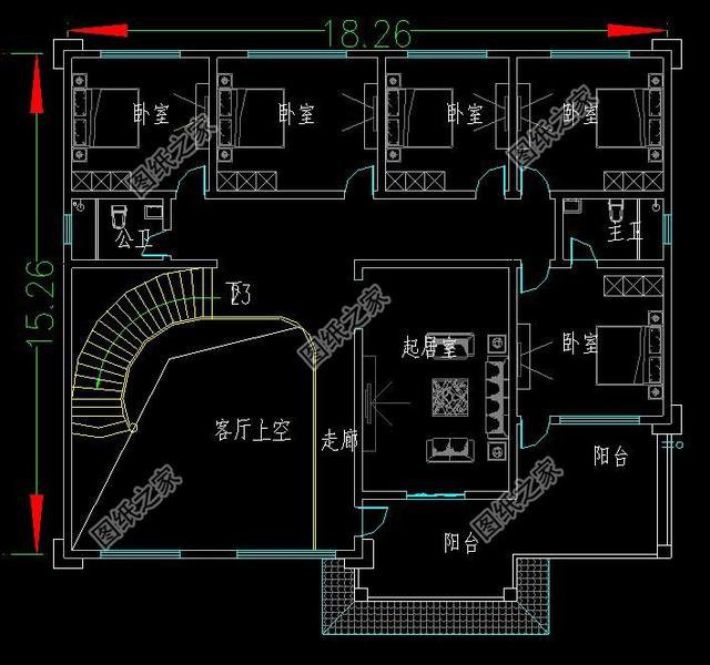 新中式帶堂屋的農村二層自建房，符合傳統的需要，看看有沒有適合你家的