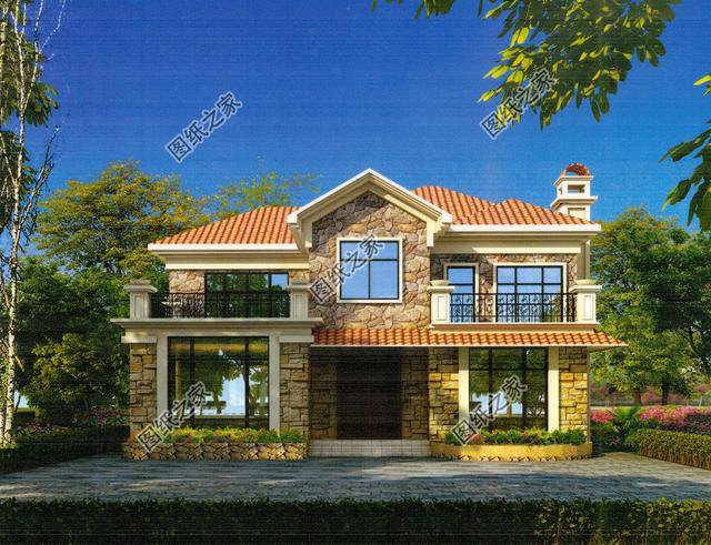 農村二層樓房設計平面圖，有全套圖紙，全方位回歸自然生活